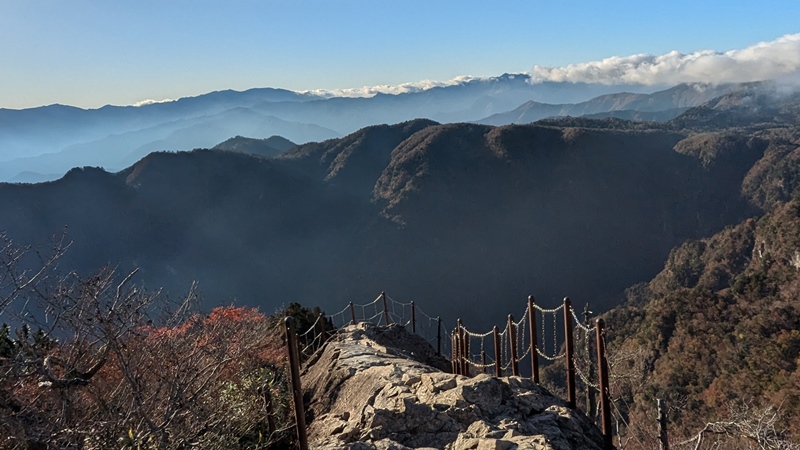 大蛇嵓の紅葉～大台ヶ原～